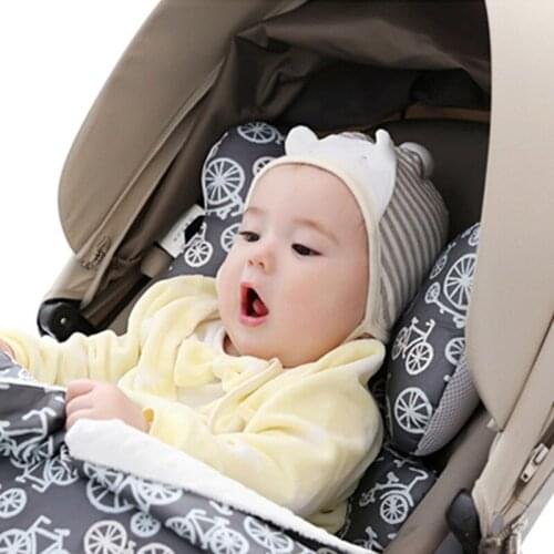 Toddlers Cotton Neck Pillow Shaped Pillow All Seasons Butterfly-Shape Protect Head Cushion Travel Car Seat Baby Bedding Products