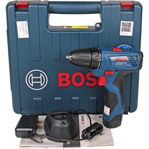 Bosch (One Battery)Lithium Electric Drill 12V Household Multifunctional Rechargeable Cordless Electric screwdriver GSR120-LI