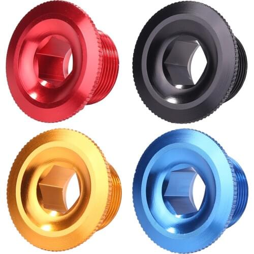 Mountain MTB Road Bike Crank Cover Fitting Screw Cap Portable Waterproof M18 Bottom Bracket Crankset Cycling Elements