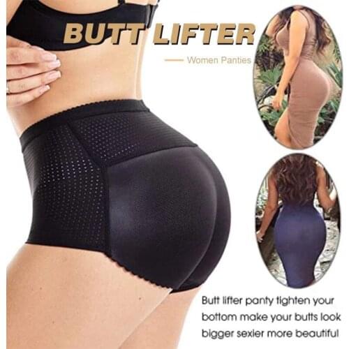Hot Women Ass Lifter Padded Panties Seamless Hip Enhancer Body Shaper Underwear Briefs For Women