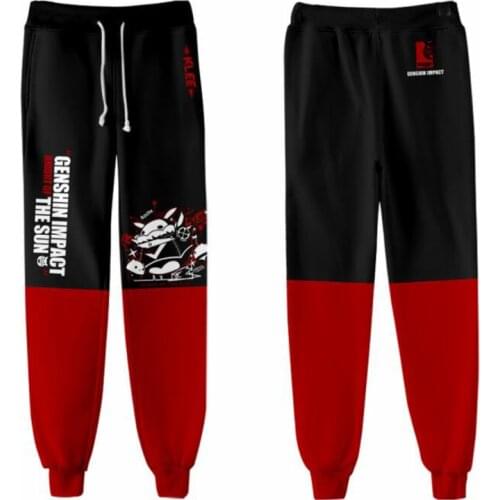 Hot Game Genshin Impact 3D Joggers Pants Men/Women Casual Trousers Hip Hop Sweatpants Paimon Diluc Amber Klee Cosplay Costumes