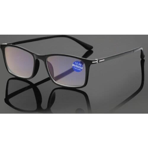 Square Reading Glasses Women Men Ultralight Anti Blue Light Blocking Readers Glasses Female Male Square Presbyopic Glasses