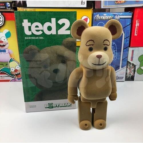 Teddy bear cute raccoon figure movable model toy bearbrick violence Bear Blocks boy girl birthday gift