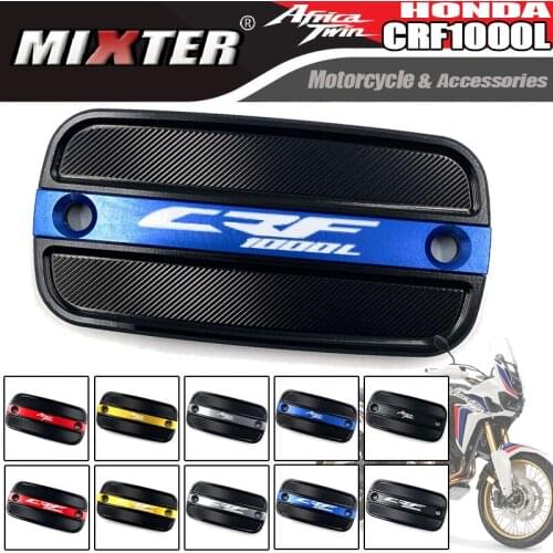 Motorcycle CNC Front Brake Fluid Reservoir Cover Cap Decorative Guard For HONDA CRF1000L 2016-2019 Africa Twin Adventure Sports