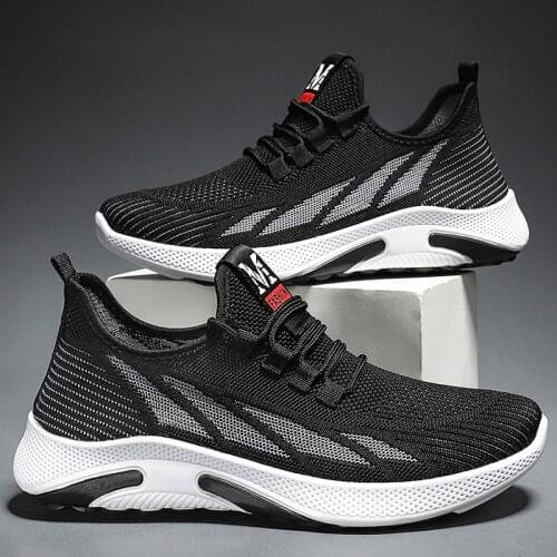 Mens shoes trend single shoes comfortable casual fashion running sneakers 2021 new spring Korean version