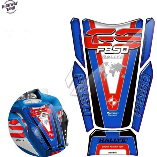 Motorcycle Tank Pad Protector Sticker Case for BMW F850GS Adventure ADV 2019-2021