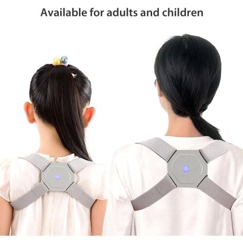 New Smart Sensor Orthosis Invisible Correction Belt Reminder Of Adult & Child Posture Hunchback Back Smart Posture Corrector