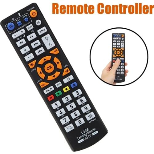New Universal Remote Control With Learn Function Replacement Remote Controller Suitable For Smart TV DVD SAT