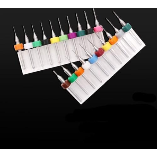 Circuit Board PCB Drills Fixed Hard Alloy Carbide Small Bits Carving Bits 0.3-1.2mm