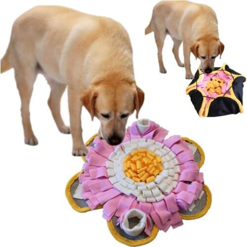 Dog Snuffle Mat Activity Anti-Choke Slow Feeding Food Bowl Pet Training Pad Puzzle Toys Encourage Foraging Skill Food Dispensing