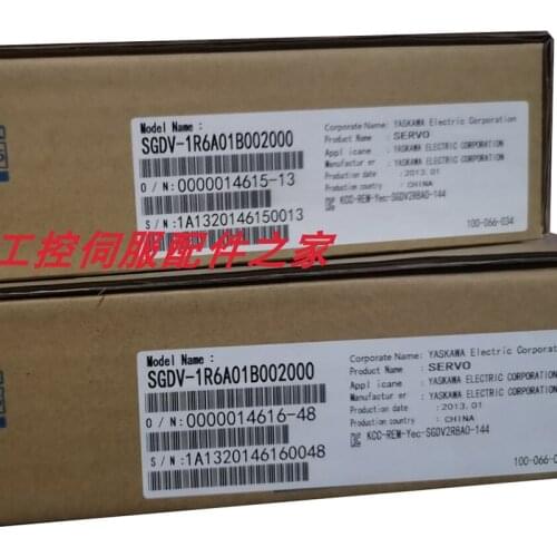 BRAND NEW ORIGINAL SGDV-1R6A01B002000 / SGDV-1R6A01B Servo Driver SERVOPACK Spot