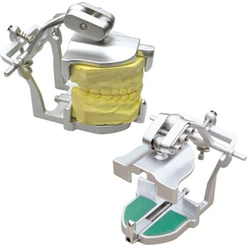 Dental Lab Instrument New Dental Adjustable Plasterless Articulator with clasping set