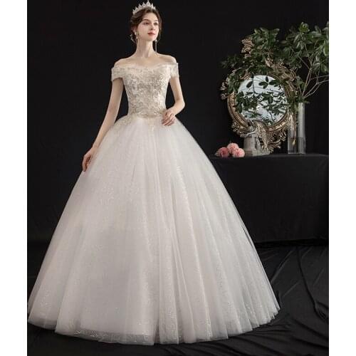 Wedding Dress Detachable Tulle Overskirt Bling Beads 2021 Luxury Sleeveless V-Neck Sexy Bridal Gowns