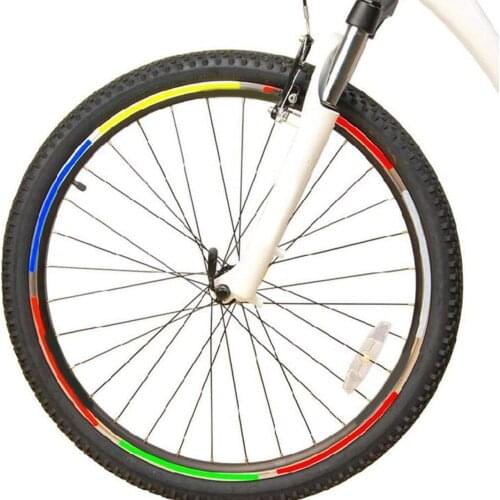 Bicycle Reflective Belt Night Safety Equipment Reflective Sticker Wheel Bicycle Bicycle Body Motorcycle Tape Sticker J8N5