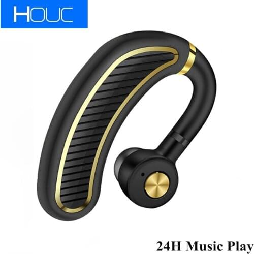 TCunPT Wireless Bluetooth Headset Business Headphone Sports Earphone 300mAh Super Long Standby 24H Music Play for Smartphones