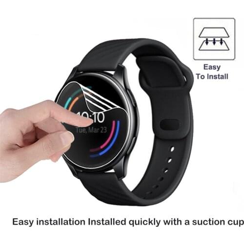 Ultrathin Soft TPU Hydrogel Film For OnePlus One Plus Watch SmartWatch Full Coverage Screen Protector HD Clear Film Not Glass