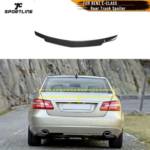 Rear Trunk Spoiler Boot Lip Wing Spoiler For Benz W212 E250 E350 E550 Sedan 4 Door E63 2010 -2015