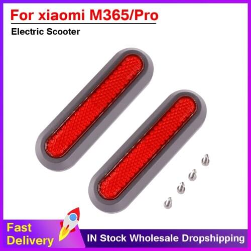 Red yellow Reflective Protect Shell for Xiaomi Scooter M365/M365 PRO/PRO 2/1S /Essential Rear Back Safety Whell Hub Cover Parts