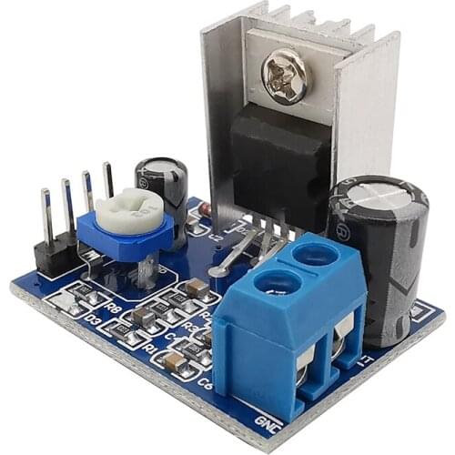 1Pcs TDA2030 Module Speaker Power Supply 18W 6-12V TDA2030 Audio Mono Amplifier Board Module