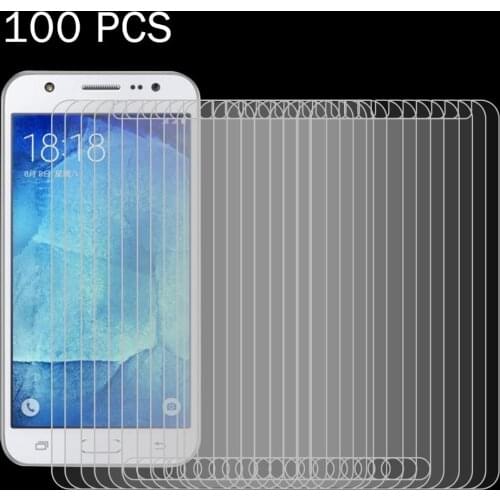 100 PCS for Galaxy J5 / J500 0.26mm 9H+ Surface Hardness 2.5D Explosion-proof Tempered Glass Film