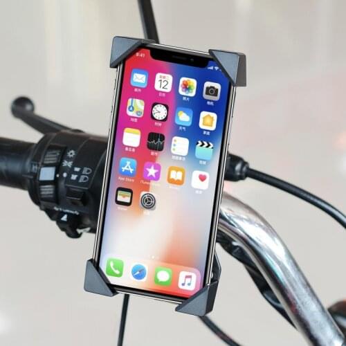 2019 New High Quality DC 12V Universal Motorcycle Handle Telescopic Mobile Phone Holder Charger 2 In 1 Motorcycle Accessories