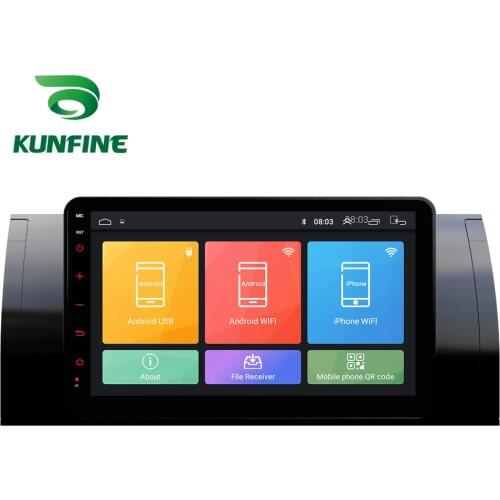 Android 10.0 Octa Core Car DVD GPS Navigation Player Deckless Car Stereo for BMW M5 E39 X5 E53 Headunit Radio