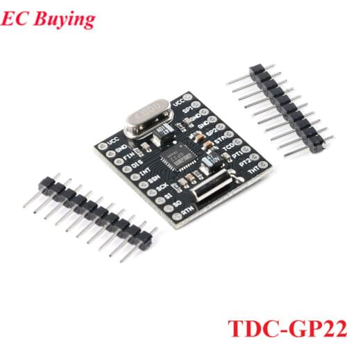 TDC-GP22 GP22 Time Digital Converter Module Sensor For Ultrasonic Water Meter SPI Interface Universal 2-Channel 4 wire Converter