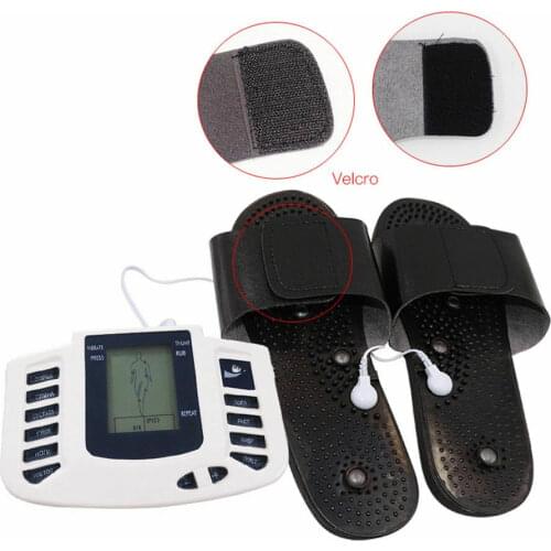 Electrical Muscle Stimulator Pulse Electronic Acupuncture Therapy Body Relax Muscle Massage Machine slipper Physiotherapy Patchs