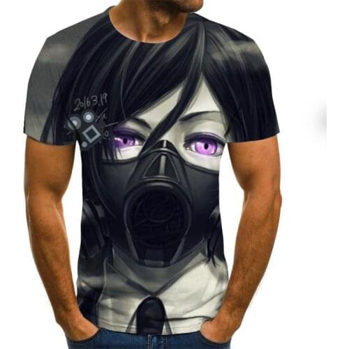 3D t shirt Men tshirt Summer Anime T-Shirt Short Sleeve Tees O-neck Tops Drop Ship