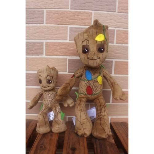 Disney 2020 New 12" Plush Doll Baby Groot and Wind Up Guardians of the Galaxy