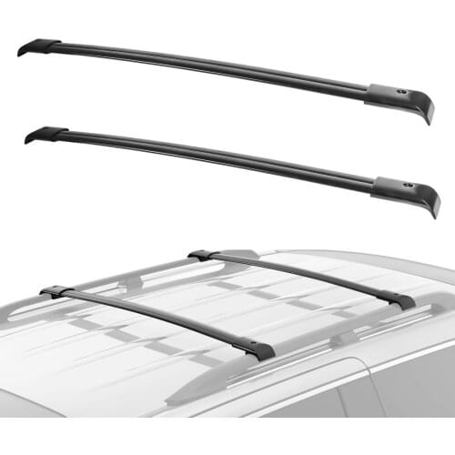 Roof Rack Cross Bar Rail Compatible for Honda Odyssey with Side Rails 2005 2006 2007 2008 2009 2010 Cargo Racks Rooftop Luggage