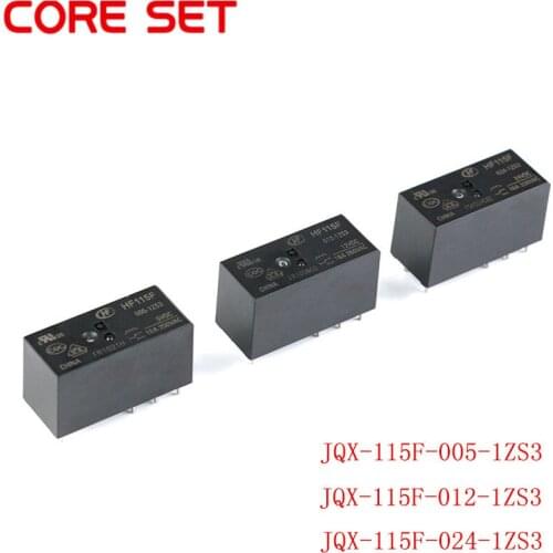 Relays JQX-115F-005-1ZS3 JQX-115F-012-1ZS3 JQX-115F-024-1ZS3 16A 8PIN A set of conversions