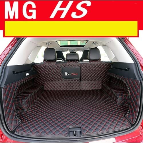 SPECIAL 3D No Odor Waterproof Boot Carpets Cargo Liner Rugs Full Set Car Trunk Mats for MG HS