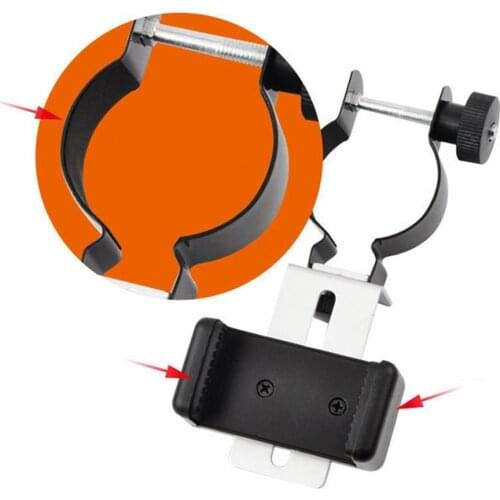 Universal Astronomical Telescope Mobile Phone Clip Adapter Mount Bracket Holder Astronomical Telescope