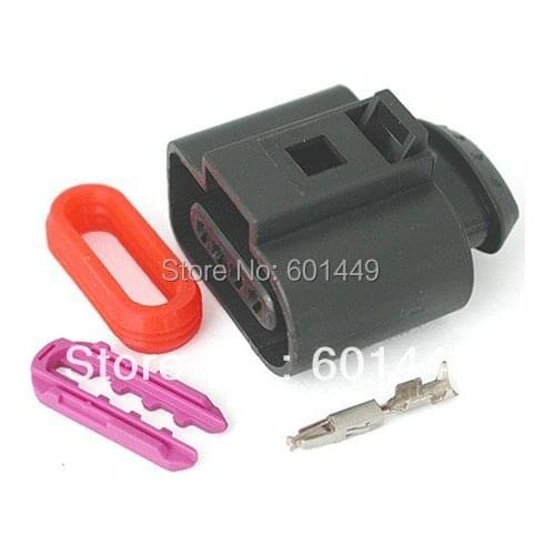 50SET Car wire connector female cable connector male terminal Terminals 4-pin connector seal DJ7045Y-1.5-21/444515-1