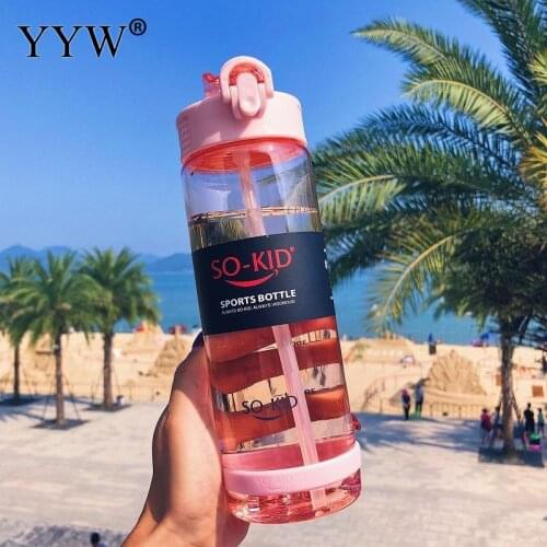 700ml Sport Water Bottles Outdoor Travel Portable Water Bottle Leakproof Plastic Drink Bottle Botella De Agua Drink Bottle