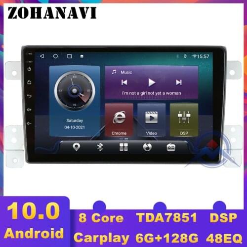Android 10.0 Car Radio For Suzuki Grand Vitara 3 2005 -2015 Car Multimedia audio Video Player GPS Navigation 2 din no dvd