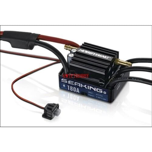 Hobbywing SeaKing 180A-V3 Brushless Marine ESC Waterproof Speed Control