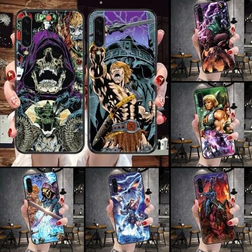 Masters of the Universe Phone case For Samsung Galaxy A 3 5 7 8 10 20 21 30 40 50 51 70 71 E S 2016 2018 4G black soft hoesjes
