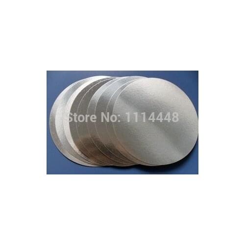 For induction sealing 38mm Universal plactic laminated aluminum foil lid liners 20000pcs with new logo