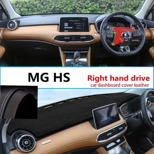 TAIJS Factory Classic Sport Leather Car Dashboard Cover For MG HS Right hand drive
