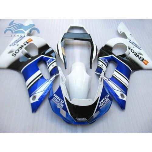 Customized your motor fairing kits for YAMAHA R6 YZFR6 1998-2002 YZF R6 98-02 sports racing fairings kit blue aftermarkets EB22