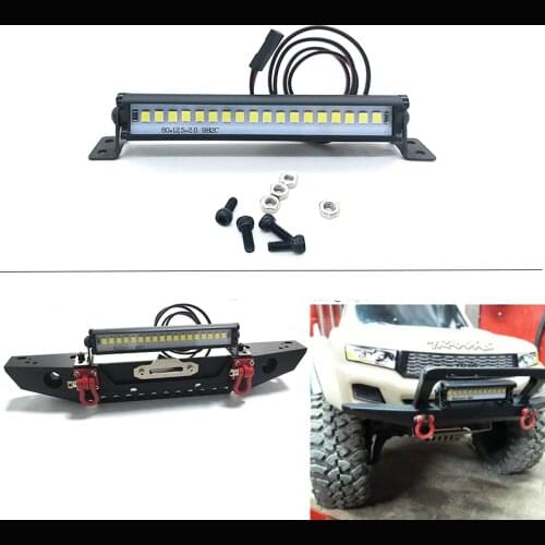 LYRC 18 LED RC Light Bar Roof LED Lamp Kit for Traxxas TRX-4 Axial SCX10 Tamiya HPI Losi HSP RC Crawler Truck,83mm / 3.27"