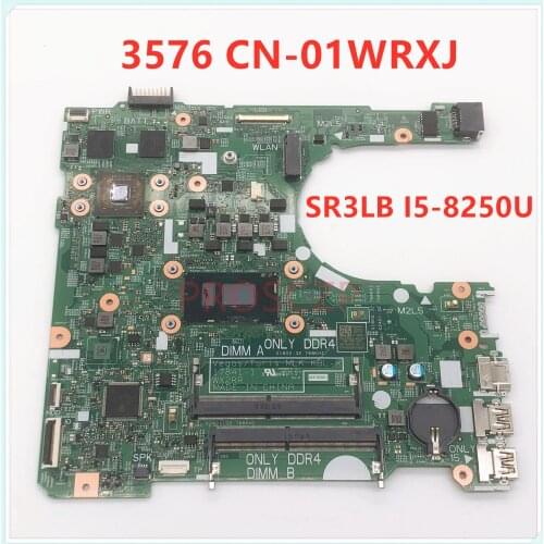 For Dell 3576 17841-1 Laptop motherboard with SR3LB i5-8250U CPU CN-01WRXJ 01WRXJ 1WRXJ 100%Working well
