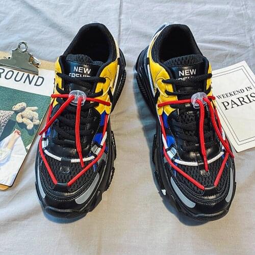 Hot Style Mens Casual Shoes Thick Bottom Youth Trend Shoes Sports Casual Non-slip Comfortable Shoes Mens Fashion Sneakers