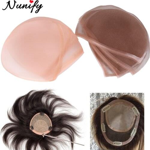 Nunify Front Lace Wig Lace For Wig Making Wig Closure Lace Wig Toupee Mono Wig Beige Color Foundation Hair Accessories Weaving