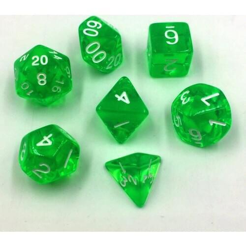 Rollooo Dice Translucent Green