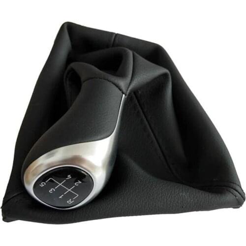 5speed 6speed Manual Lever Auto Car Shift Knob Gear Knob With Leather Boot For BMW F20 F30 F31 Car Styling Auto Accessories