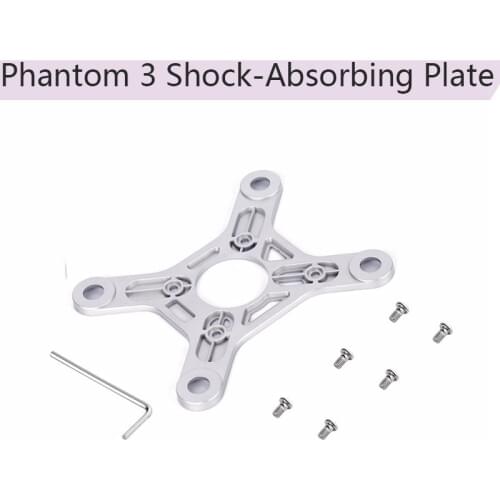 Gimbal Mount Camera Damping Board Shock-Absorbing Plate Stabilizer Holder for DJI Phantom 3 3S 3A 3P SE 4K Drone Repair Parts