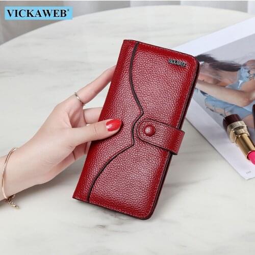 VICKAWEB Women's Slim Wallets